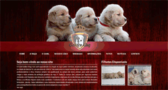 Desktop Screenshot of canilgoldenking.com.br